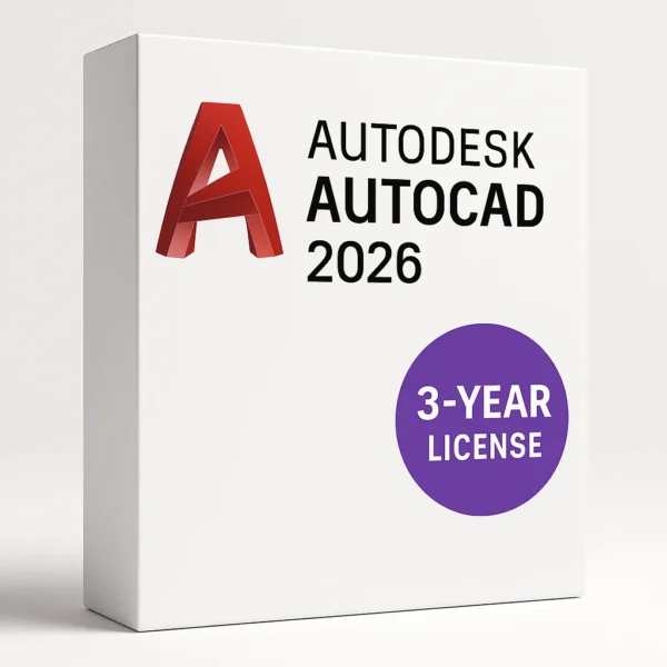 Autodesk AutoCAD 2026 - 3 year
