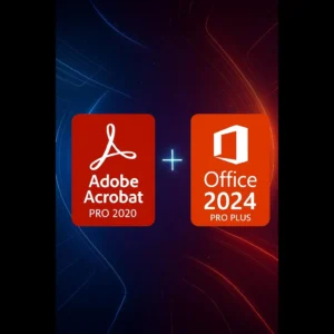 Acrobat Pro 2020 + Microsoft Office 365 I 1 user I 5 devices I