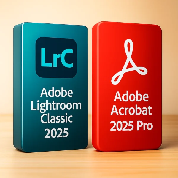 lightroomclassic25_acrobat25 Lightroom Classic 2025 + Acrobat 2025 Pro I Windows