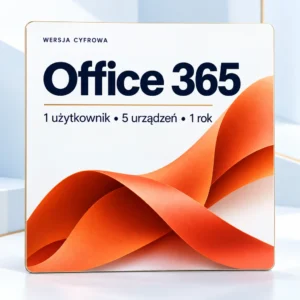 Microsoft Office 365 - 1 użytkownik - 5 urządzeń - 1 rok
