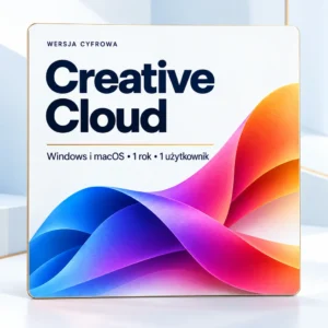 Creative Cloud | 1 rok | 1 użytkownik | Windows i macOS