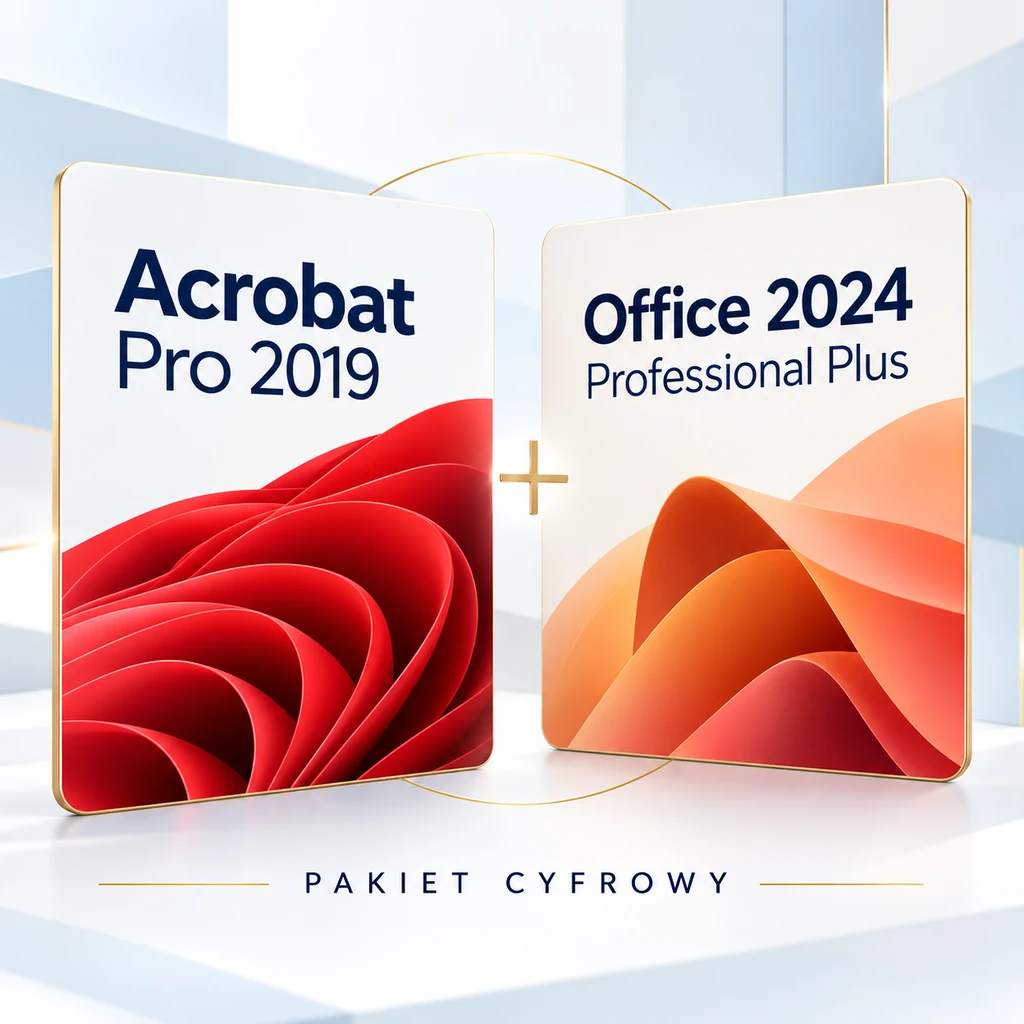 Acrobat Pro 2019 + Microsoft Office 2024 Professional Plus