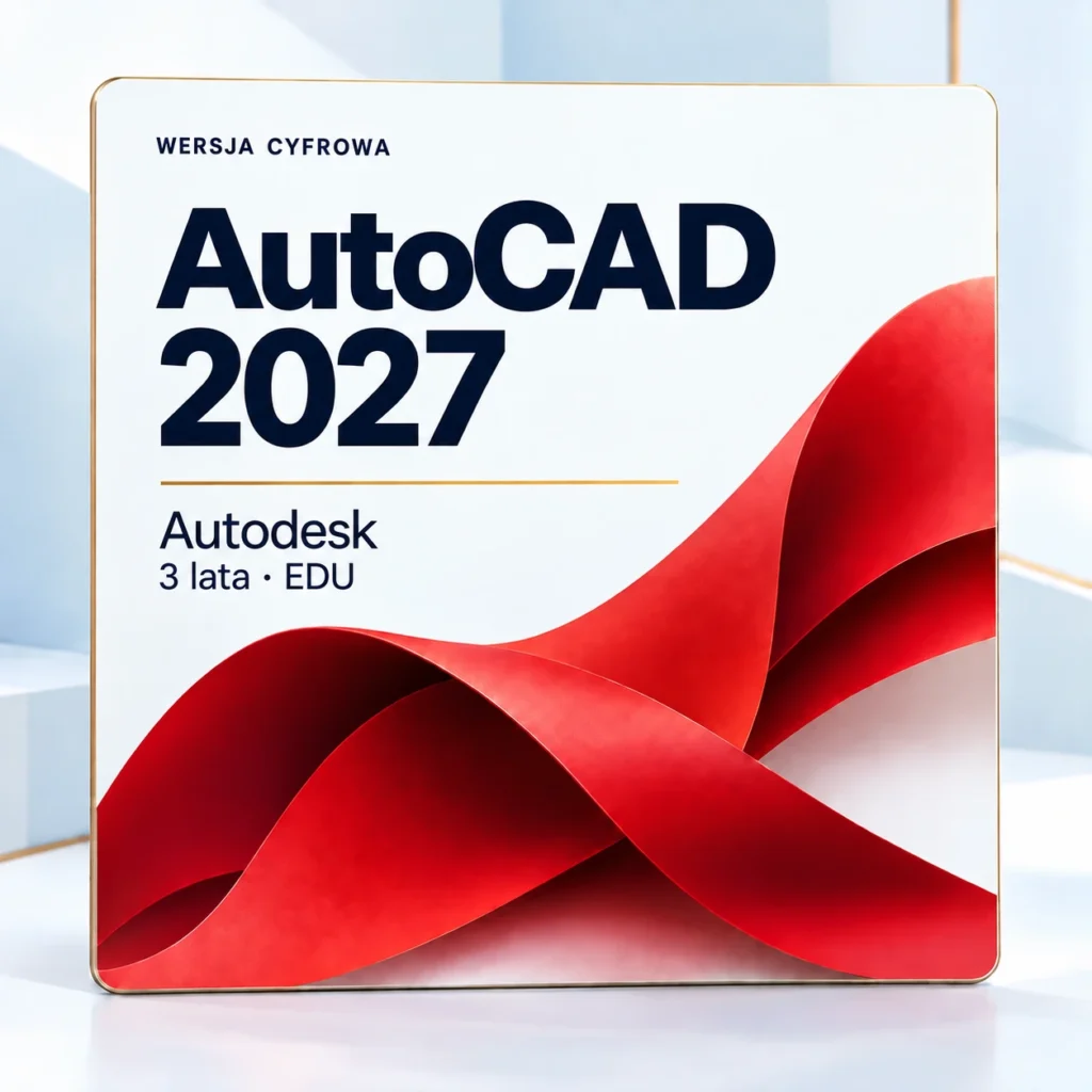 Autodesk AutoCAD 2027 — 3 lata EDU | Windows i Mac